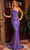 Jovani 23838 - Cutout Sequin Prom Gown Special Occasion Dress 00 / Purple