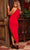 Jovani 24103 - High Neck Asymmetric Hem Evening Dress Special Occasion Dress