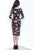 Jovani - 2915 Floral Print Bateau Fitted Dress Semi Formal