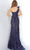 Jovani 3375SC - Floral Festooned Evening Gown Evening Dresses