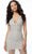 Jovani 61572 - Bead-Fringed Sheath Cocktail Dress Cocktail Dresses