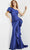 Jovani 9201 - Asymmetrical One Sleeve Evening Dress Prom Dresses