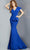 Jovani 9644 - V-Neck Ruffle Sleeve Evening Dress Evening Dresses