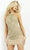 Jovani - Halter Open Back Cocktail Dress 2840SC - 1 pc Nude In Size 4 Available CCSALE 4 / Nude