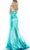 Jovani - JVN02136 Asymmetric Side Panel Mermaid Gown Special Occasion Dress