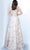 Jovani - JVN03013 Sequin Floral A-Line Evening Gown Evening Dresses