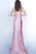 Jovani - JVN03104 Cowl Neck Ruched Trumpet Dress Prom Dresses