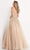 Jovani - JVN05451 Strapless Floral Embroidered Glitter Ballgown Ball Gowns