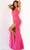 Jovani JVN07402 - Tie Strap Sheath Prom Dress Prom Dresses 00 / Pink