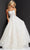 Jovani - JVN08417 Strapless Embellished A-Line Dress Prom Dresses 00 / Ivory