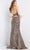 Jovani - JVN08513 Two-Piece Halter Mermaid Gown Special Occasion Dress