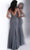 Jovani - JVN64010 High Halter Beaded Lace Gown Special Occasion Dress