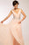 Jovani JVN99401 Sleeveless V Neck Long Dress in Pink 1 pc Pink in size 14 Available CCSALE 14 / Pink