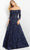 Jovani - Long Off Shoulder Evening Dress 06792SC Evening Dresses