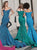 Jovani - Off Shoulder Textured Glitter Mermaid Gown 60122SC - 1 pc Jade In Size 12 and 1 pc Ocean in Size 12 Available CCSALE