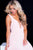 Jovani - Plunging V-neck A-line Evening Dress JVN52179 - 1 pc Blush In Size 4 Available CCSALE 4 / Blush