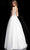 Jovani - Plunging V-Neck Embellished Ballgown JVN64105SC - 1 pc Rasberry In Size 00 Available CCSALE 00 / Rasberry