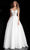 Jovani - Plunging V-Neck Embellished Ballgown JVN64105SC - 1 pc Rasberry In Size 00 Available CCSALE 00 / Rasberry