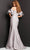 Jovani - Puff Sleeve Mermaid Evening Dress 08361SC Evening Dresses