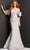 Jovani - Puff Sleeve Mermaid Evening Dress 08361SC Evening Dresses