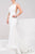 Jovani - Sleeveless Open Back Dress in Ivory 37592A CCSALE 2 / Ivory