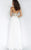 Jovani - Strapless Ruche-Ornate A-Line Dress 00457SC - 1 pc Off-White In Size 12 Available CCSALE 12 / Off-White