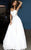 Jovani - Strapless Ruche-Ornate A-Line Dress 00457SC - 1 pc Off-White In Size 12 Available CCSALE 12 / Off-White