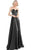 Jovani - Strapless Sweetheart Satin Prom Dress JVN67753SC - 2 pcs Black in Size 4 and 16 Available CCSALE 4 / Black