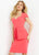 Jovani - Sweetheart Split Peplum Cocktail Dress 07076SC - 2 pcs Lip Stick In Size 14 and 16 Available Cocktail Dresses