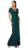 Js collections 2024 illusion soutache gown