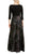 Kay Unger 5511409 - Quarter Length Sleeves V-Neck Formal Dress Mother of the Bride Dresess