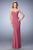 La Femme - 21529 Embellished Sweetheart Sheath Dress Special Occasion Dress 00 / Rose