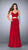 La Femme - 23986 Sultry Sleeveless Sweetheart Jersey Dress Special Occasion Dress 00 / Red