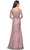 La Femme 25996SC - Pleated Ornate Evening Dress Mother of the Bride Dresses