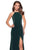 La Femme - 26962 Strappy Fitted Halter Gown with Slit Special Occasion Dress