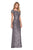 La Femme - 27079 Sequined Bateau Sheath Dress Special Occasion Dress