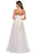 La Femme - 27135 Strapless Sweetheart Lace Ballgown Special Occasion Dress