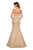 La Femme - 27267 Strapless Sweetheart Neck Metallic Lace Trumpet Gown Special Occasion Dress