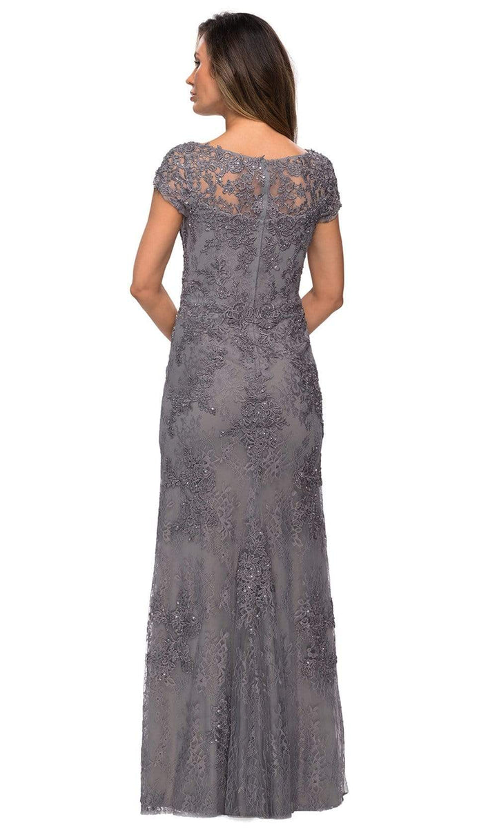 La Femme - 27856 Lace Bateau Mother of the Bride Sheath Dress – Couture ...