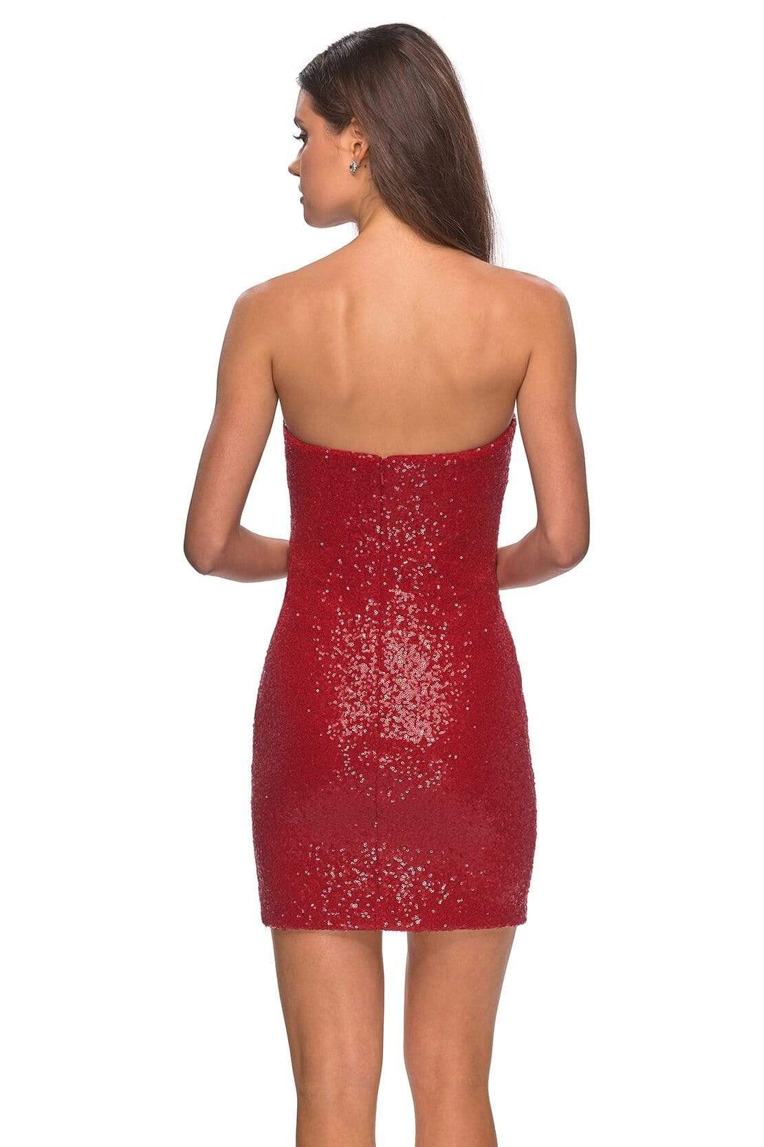 Short Red Tube Dress