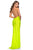La Femme - 28287 Spaghetti Strap Ruched Backless Long Dress Prom Dresses