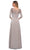 La Femme - 29227 Illusion Bateau A-line Evening Dress Mother of the Bride Dresses