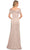 La Femme - 29537 Fitted Off Shoulder Evening Dress Mother of the Bride Dresses