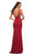 La Femme - 29732 Plunging Beaded Lace Gown Special Occasion Dress