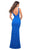 La Femme - 29732 Plunging Beaded Lace Gown Special Occasion Dress