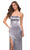 La Femme - 29807 Strapless Fitted Stretch Satin Long Dress Special Occasion Dress