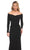 La Femme 30073 - Ruched Long Sleeve Beaded Gown Special Occasion Dress