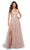 La Femme - 30180 Spaghetti Strap Tulle A-Line Gown Special Occasion Dress