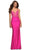 La Femme 30606 - V-Neck Sheath Evening Dress Special Occasion Dress