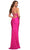 La Femme 30606 - V-Neck Sheath Evening Dress Special Occasion Dress